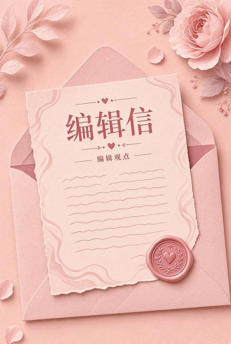 编辑信的纸张与书写视觉